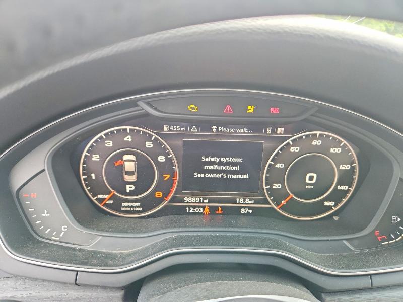 2017 Audi A4 მანქანა იყიდება აუქციონზე, vin: WAUENAF48HN037249, აუქციონის ნომერი: 56510906