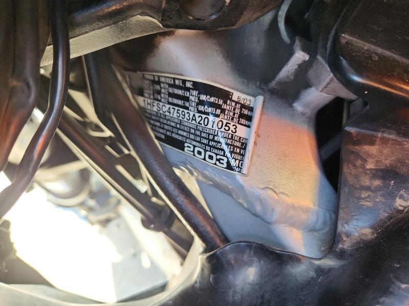 2003 Honda Gl1800 მანქანა იყიდება აუქციონზე, vin: 1HFSC47593A201053, აუქციონის ნომერი: 57529396