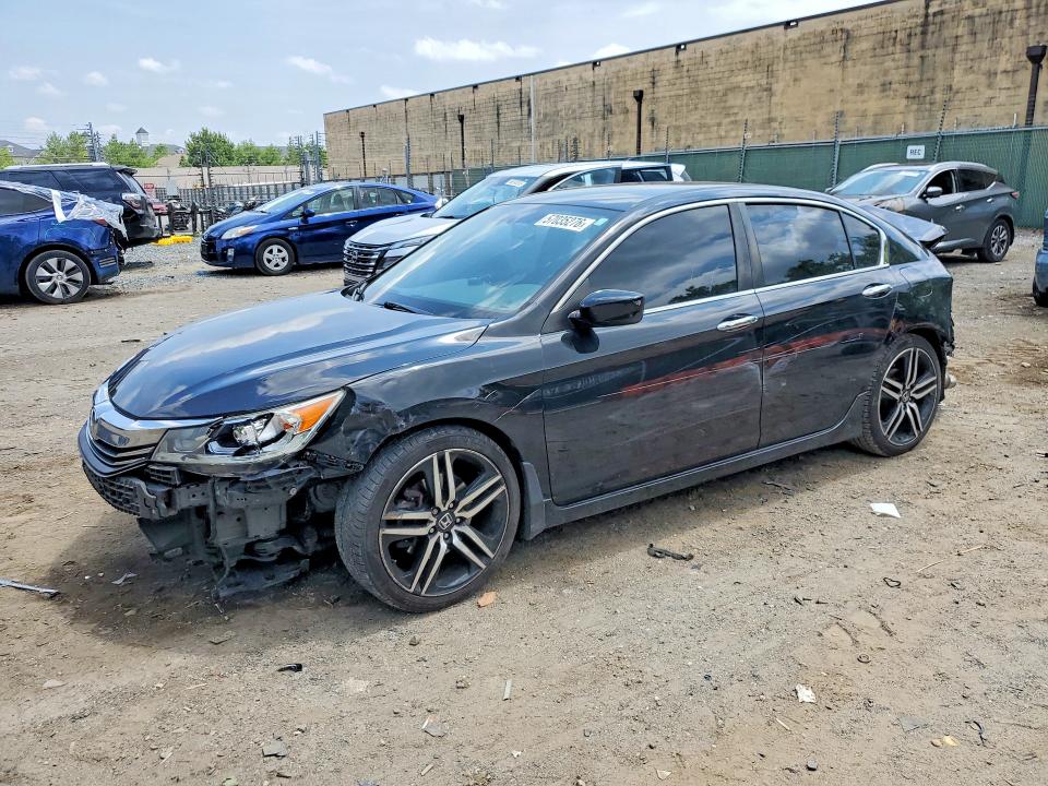 2017 Honda Accord მანქანა იყიდება აუქციონზე, vin: 1HGCR2F13HA125774, აუქციონის ნომერი: 57035276