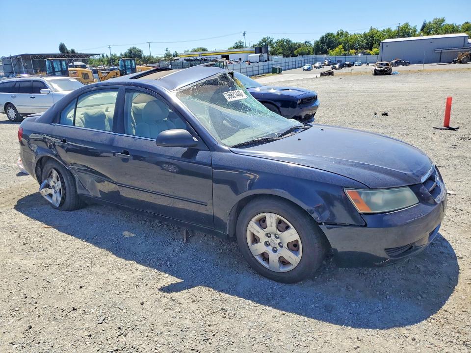 2007 Hyundai Sonata მანქანა იყიდება აუქციონზე, vin: 5NPET46C97H224662, აუქციონის ნომერი: 56621446