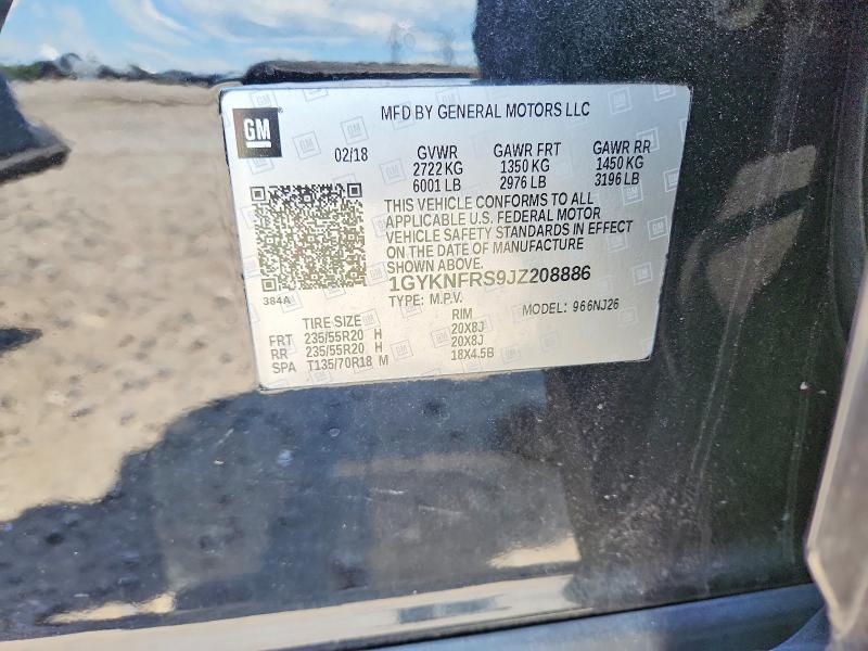 Продаж на аукціоні авто 2018 Cadillac Xt5, vin: 1GYKNFRS9JZ208886, номер лоту: 57761516