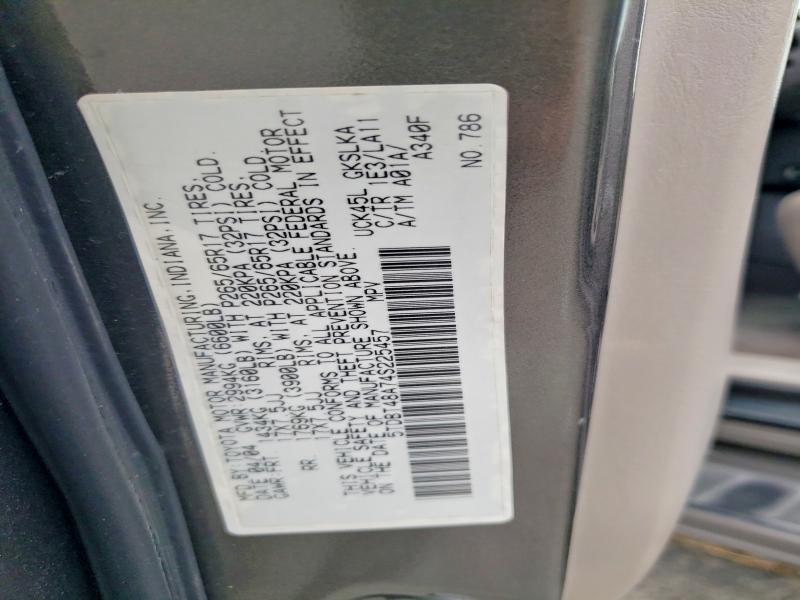 Aukcja sprzedaży 2004 Toyota Sequoia, vin: 5TDBT48A74S225457, numer aukcji: 59015406