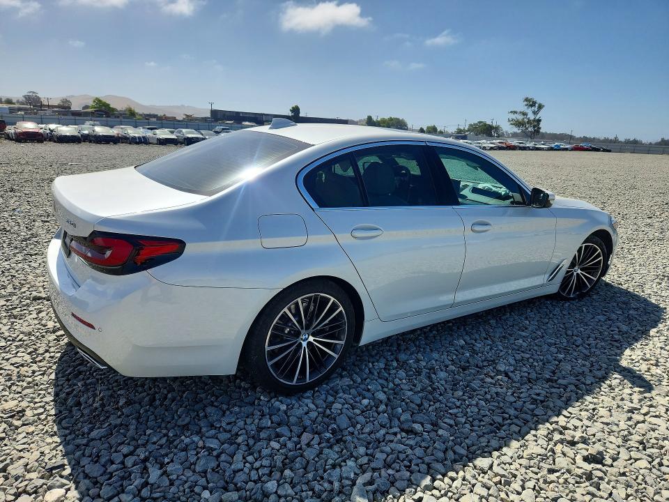 2022 Bmw 530 მანქანა იყიდება აუქციონზე, vin: WBA13BJ01NCJ35416, აუქციონის ნომერი: 85449685