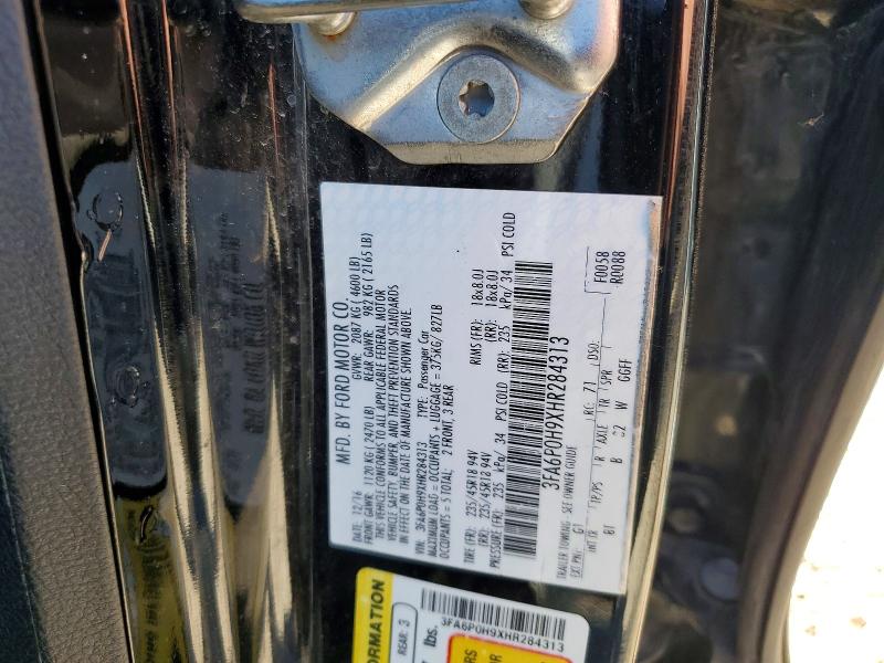 Продажа на аукционе авто 2017 Ford Fusion, vin: 3FA6P0H9XHR284313, номер лота: 56445526