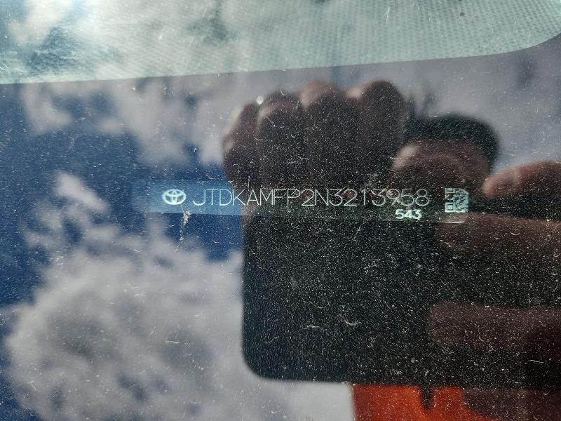 Продаж на аукціоні авто 2022 Toyota Prius Prime, vin: JTDKAMFP2N3213958, номер лоту: 55111276