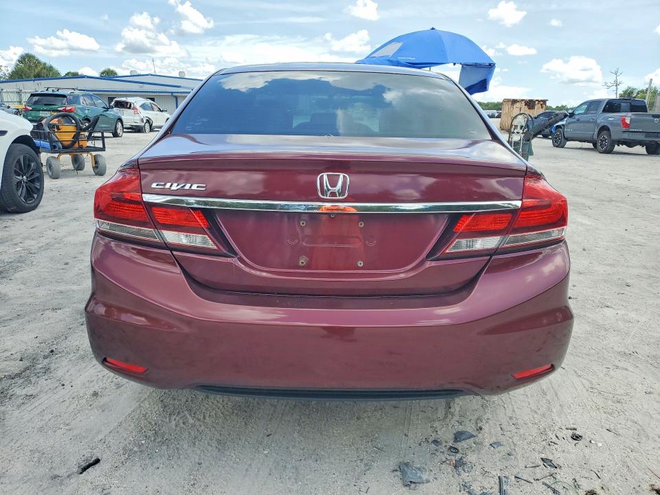 Продаж на аукціоні авто 2013 Honda Civic, vin: 2HGFB2E51DH017154, номер лоту: 57414276
