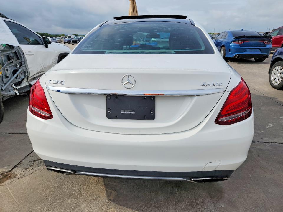2015 Mercedes-benz C მანქანა იყიდება აუქციონზე, vin: 55SWF4KB7FU074961, აუქციონის ნომერი: 56225986