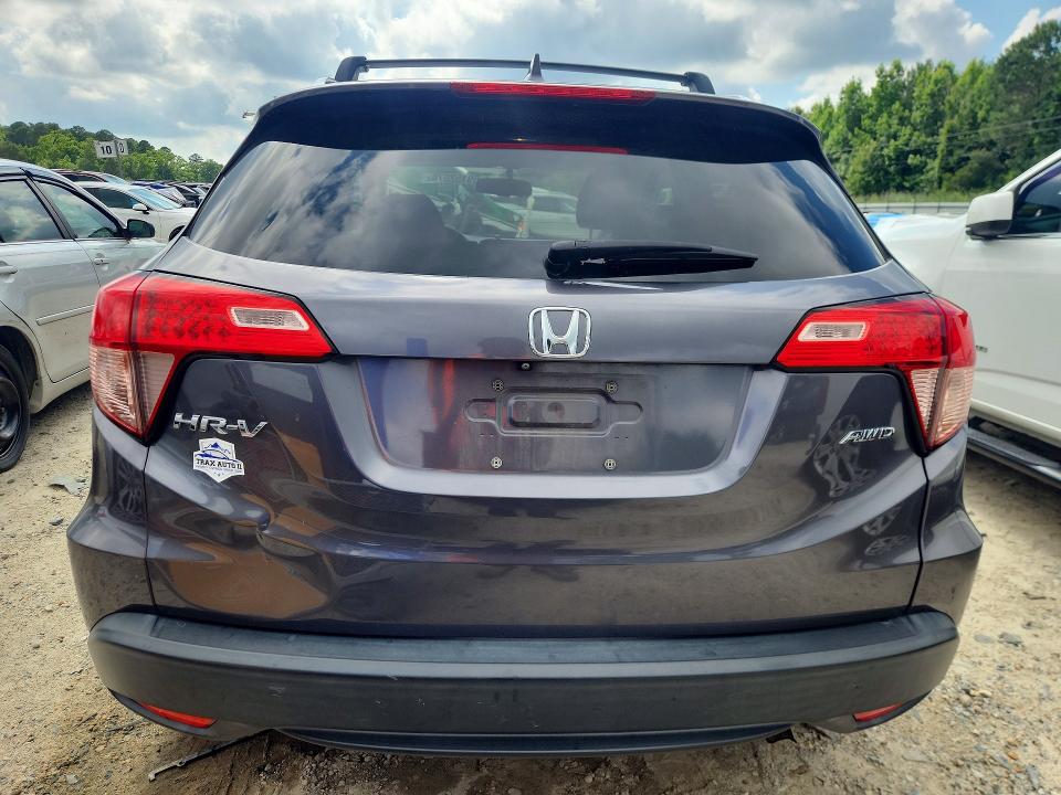 59152076 :رقم المزاد ، 3CZRU6H77GM760640 vin ، 2016 Honda Hr-v مزاد بيع