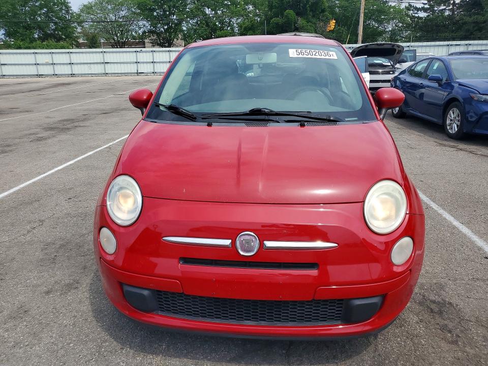 2012 Fiat 500 მანქანა იყიდება აუქციონზე, vin: 3C3CFFARXCT381721, აუქციონის ნომერი: 56502036