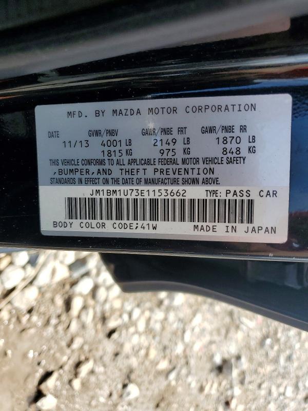 Продажа на аукционе авто 2014 Mazda 3, vin: JM1BM1U73E1153662, номер лота: 58106426