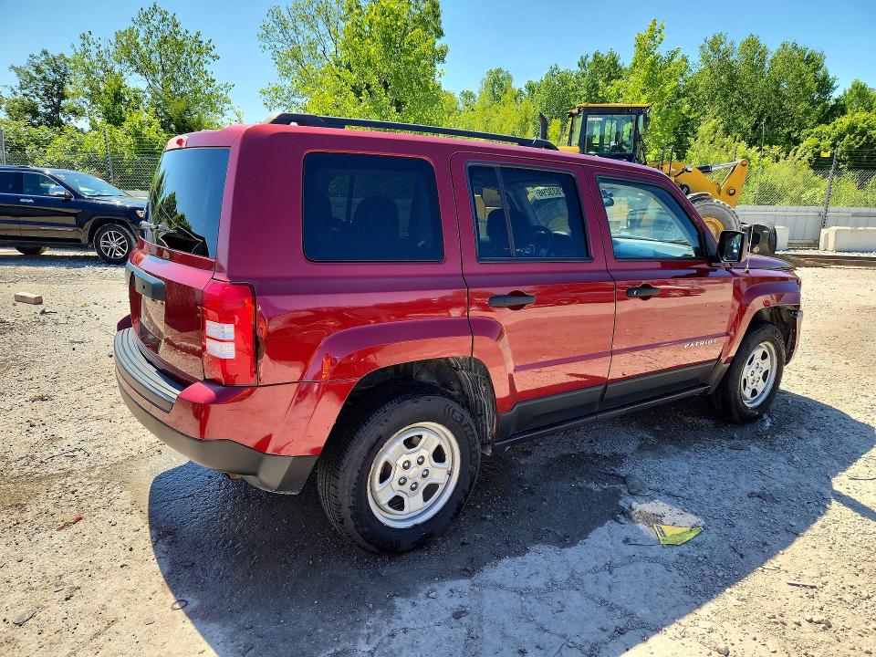 57833296 :رقم المزاد ، 1C4NJRBB1CD598778 vin ، 2012 Jeep Patriot مزاد بيع
