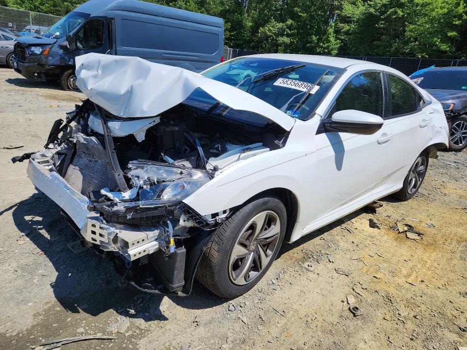 2019 Honda Civic მანქანა იყიდება აუქციონზე, vin: 2HGFC2F6XKH510428, აუქციონის ნომერი: 58356896