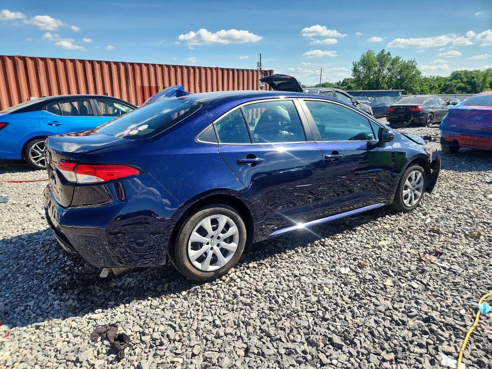 2022 Toyota Corolla მანქანა იყიდება აუქციონზე, vin: 5YFEPMAEXNP345536, აუქციონის ნომერი: 55898486