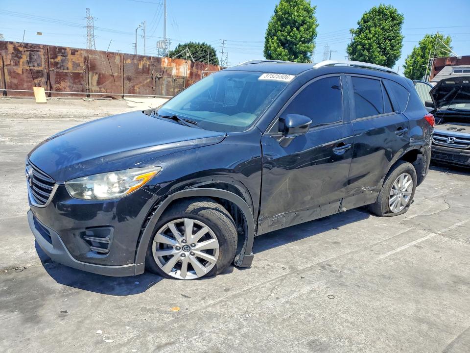 57525506 :رقم المزاد ، JM3KE2BY8G0880455 vin ، 2016 Mazda Cx-5 مزاد بيع