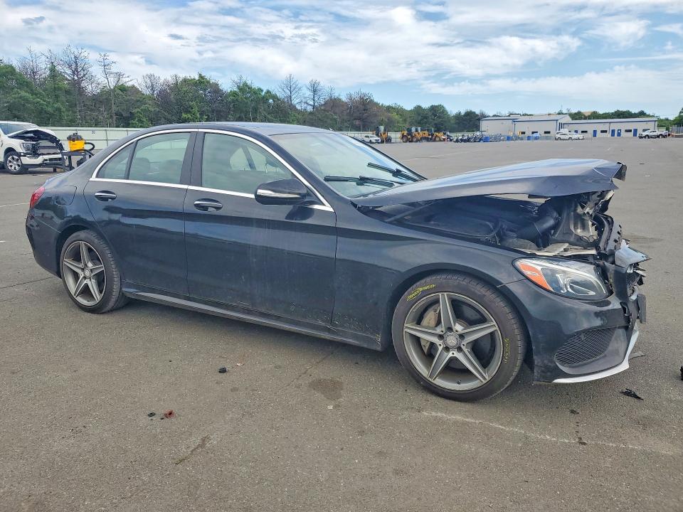 2015 Mercedes-benz C მანქანა იყიდება აუქციონზე, vin: 55SWF4KB6FU028103, აუქციონის ნომერი: 57426306