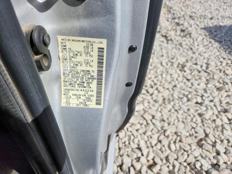Продаж на аукціоні авто 2006 Nissan Frontier, vin: 1N6BD06T26C443334, номер лоту: 56291366
