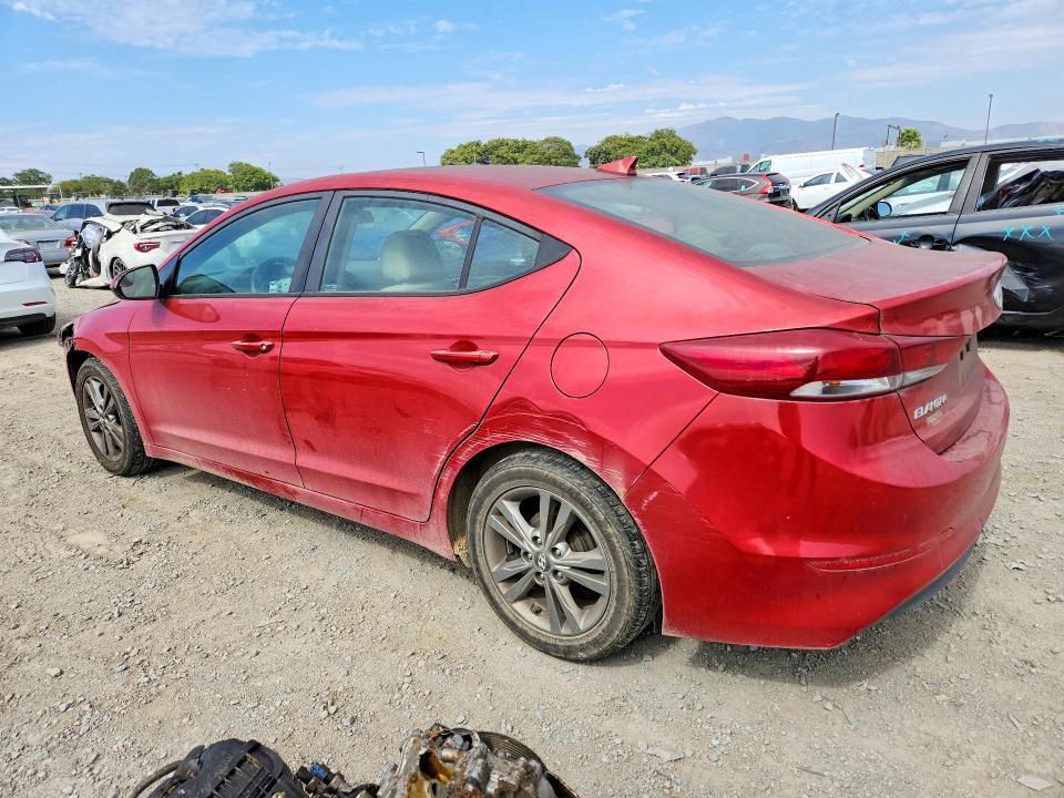 58322526 :رقم المزاد ، 5NPD84LFXHH016223 vin ، 2017 Hyundai Elantra مزاد بيع