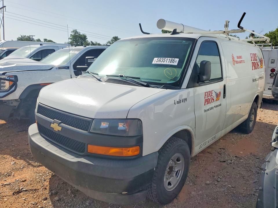 Aukcja sprzedaży 2019 Chevrolet Express G2500, vin: 1GCWGAFG8K1370786, numer aukcji: 59351186