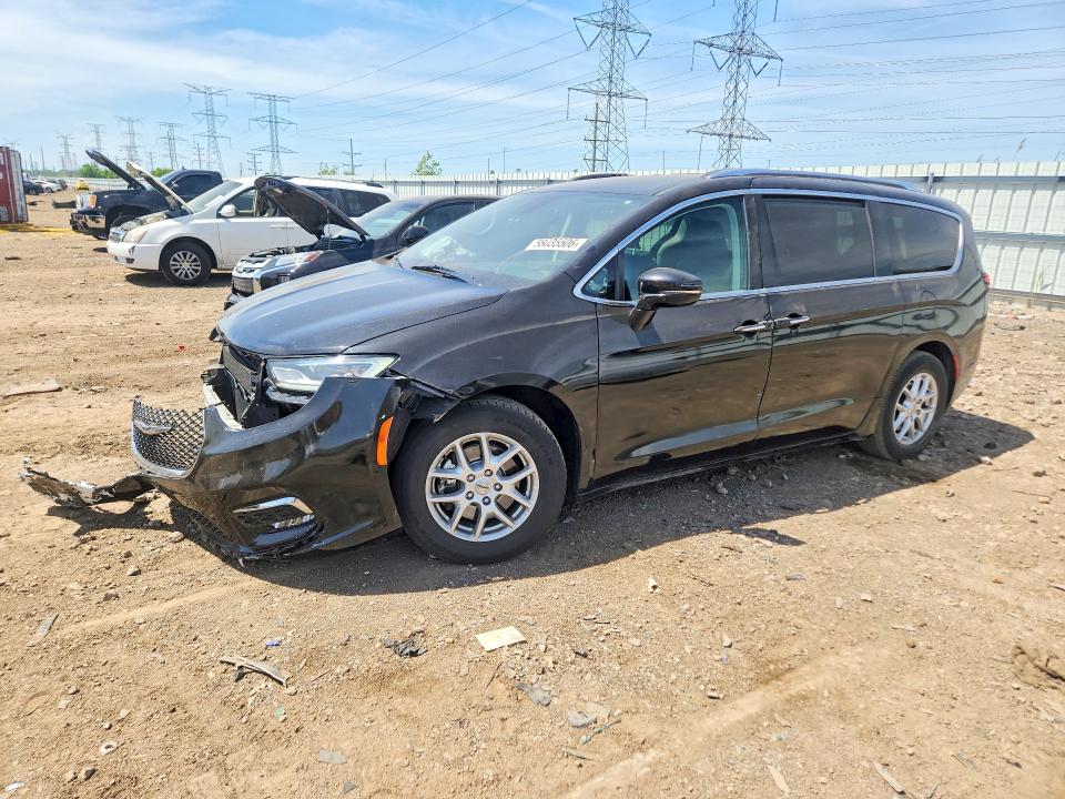 2021 Chrysler Pacifica მანქანა იყიდება აუქციონზე, vin: 2C4RC1BG7MR598324, აუქციონის ნომერი: 56035506