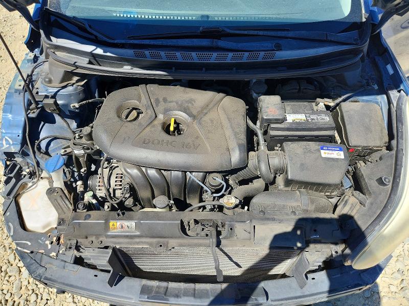 2016 Hyundai Elantra მანქანა იყიდება აუქციონზე, vin: KMHDH4AE2GU478964, აუქციონის ნომერი: 55806666