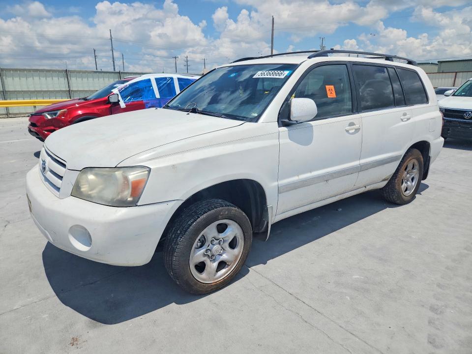2004 Toyota Highlander მანქანა იყიდება აუქციონზე, vin: JTEGP21A540017651, აუქციონის ნომერი: 56368666