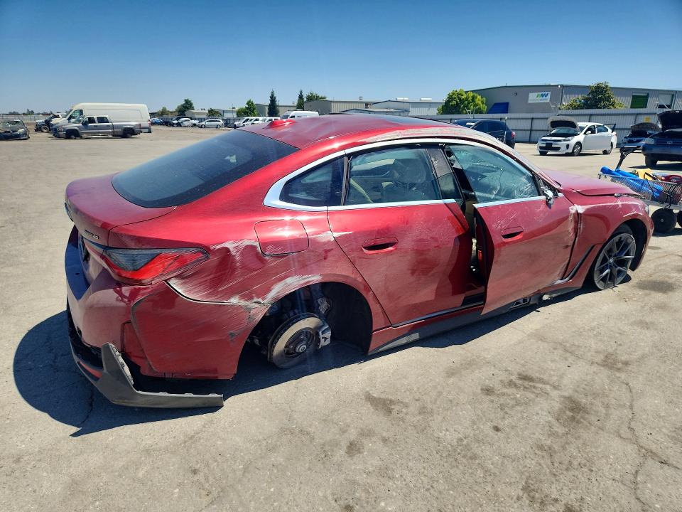 56729826 :رقم المزاد ، WBY23HD09SFU78084 vin ، 2025 Bmw I4 مزاد بيع