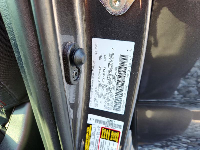 Продаж на аукціоні авто 2021 Toyota Tacoma, vin: 5TFAZ5CN6MX104567, номер лоту: 57304256