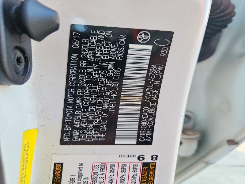 57902796 :رقم المزاد ، JTNB11HK2J3010185 vin ، 2018 Toyota Camry مزاد بيع