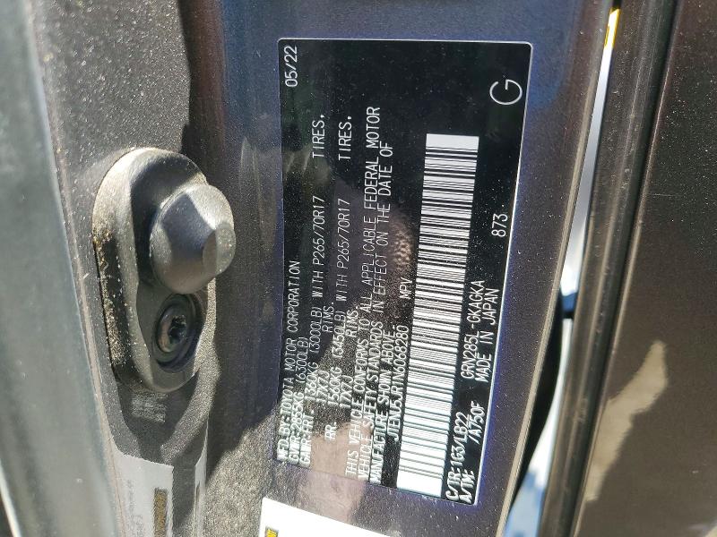 Aukcja sprzedaży 2022 Toyota 4runner, vin: JTENU5JR1N6068280, numer aukcji: 55947996