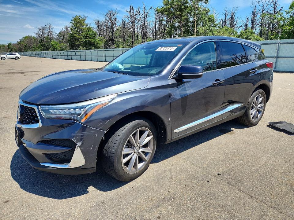 58722816 :رقم المزاد ، 5J8TC2H59LL004214 vin ، 2020 Acura Rdx مزاد بيع