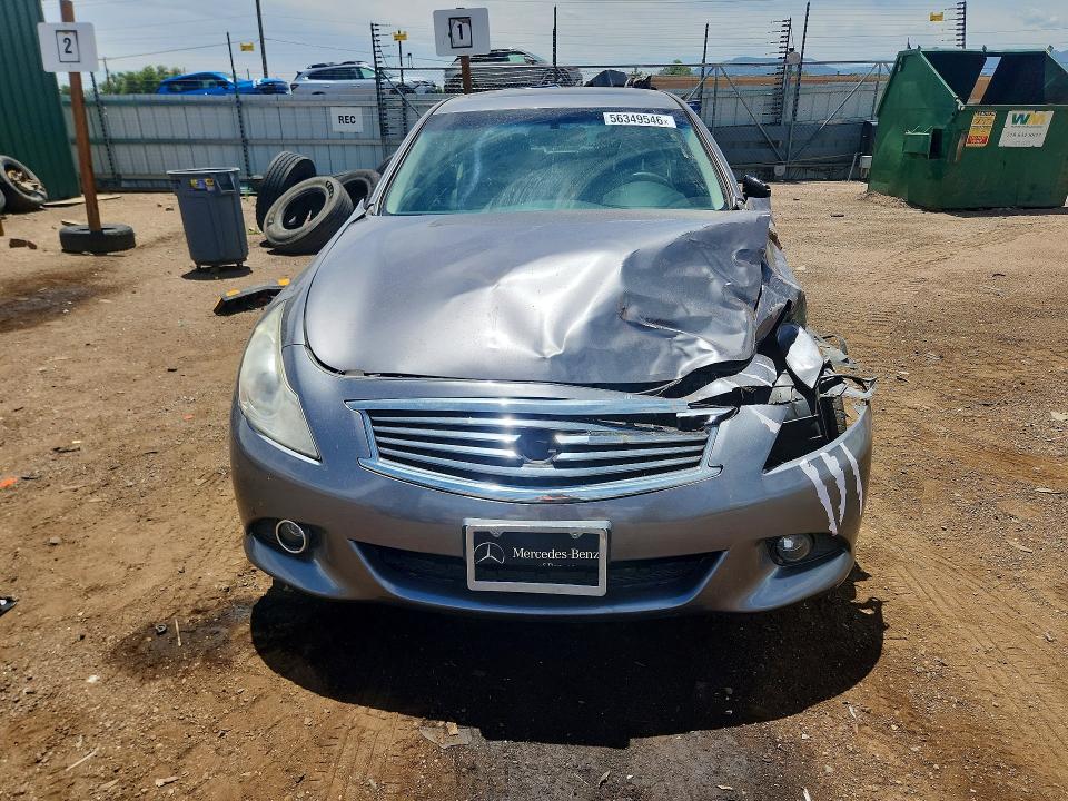 56349546 :رقم المزاد ، JN1DV6ARXCM860684 vin ، 2012 Infiniti G25 Sedan مزاد بيع