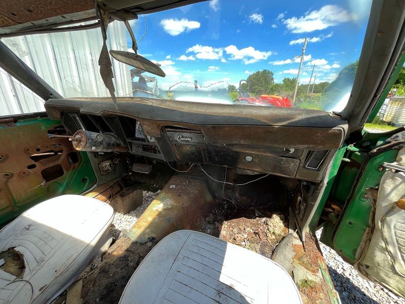 1969 Chevrolet Camaro მანქანა იყიდება აუქციონზე, vin: 124379N537274, აუქციონის ნომერი: 57604196