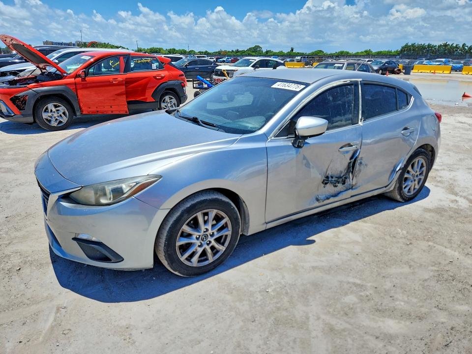 41634776 :رقم المزاد ، JM1BM1K7XG1341049 vin ، 2016 Mazda 3 مزاد بيع