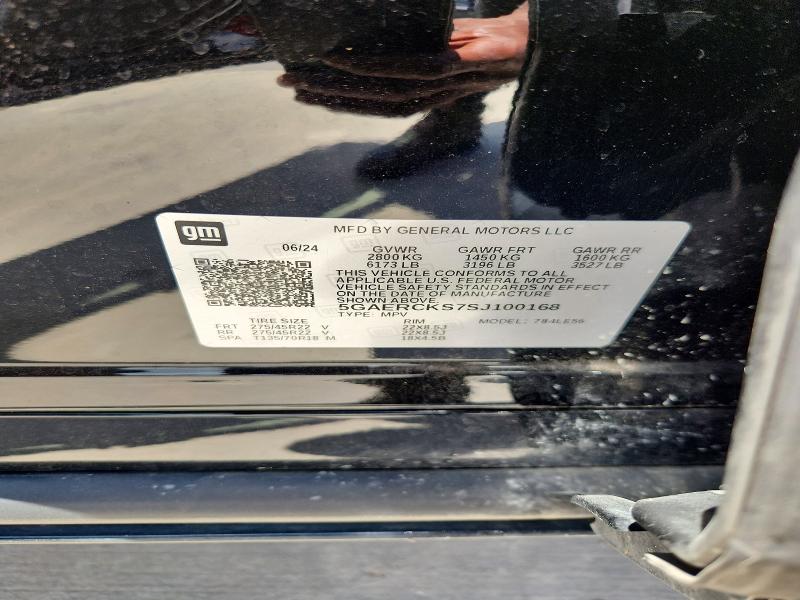 57072696 :رقم المزاد ، 5GAERCKS7SJ100168 vin ، 2025 Buick Enclave مزاد بيع