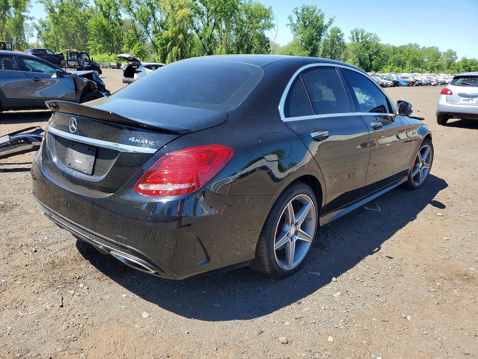 55845356 :رقم المزاد ، 55SWF4KB9HU186521 vin ، 2017 Mercedes-benz C مزاد بيع