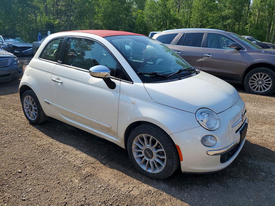 Продажа на аукционе авто 2012 Fiat 500, vin: 3C3CFFER6CT380060, номер лота: 59276626