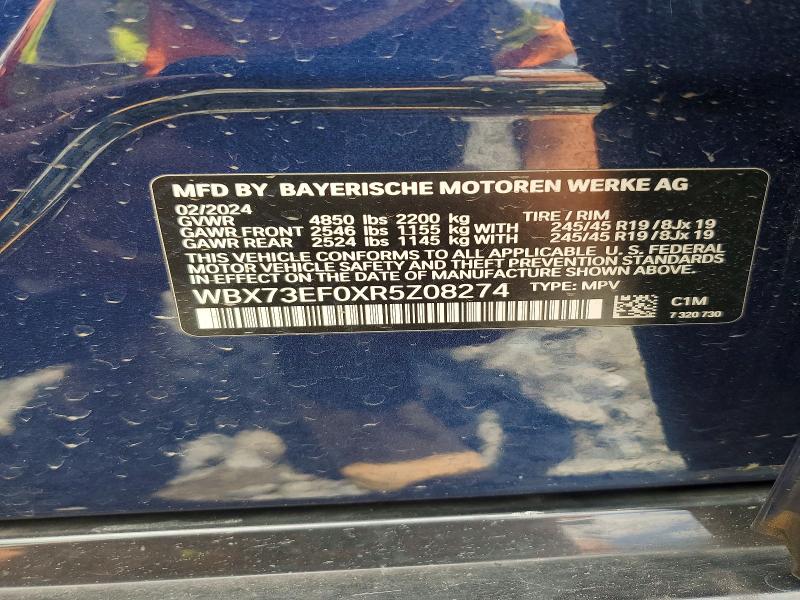 Продажа на аукционе авто 2024 Bmw X1, vin: WBX73EF0XR5Z08274, номер лота: 57018796
