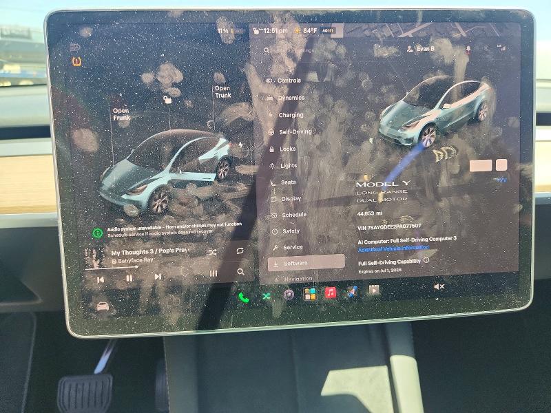 Продаж на аукціоні авто 2023 Tesla Model Y, vin: 7SAYGDEE2PA077507, номер лоту: 56152616