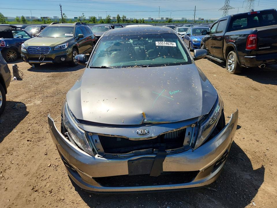 2014 Kia Optima მანქანა იყიდება აუქციონზე, vin: 5XXGR4A61EG351522, აუქციონის ნომერი: 55514676