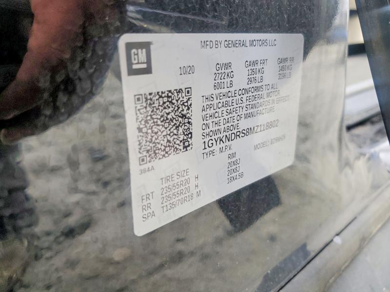 Продажа на аукционе авто 2021 Cadillac Xt5, vin: 1GYKNDRS8MZ118802, номер лота: 56485936
