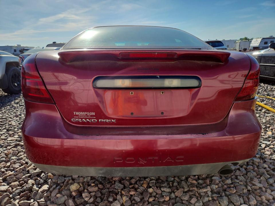 Продаж на аукціоні авто 2006 Pontiac Grand Prix, vin: 2G2WP522251164593, номер лоту: 55082086