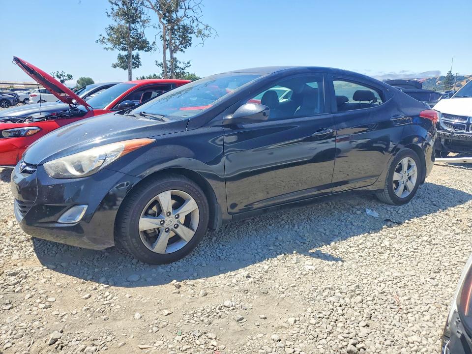 2013 Hyundai Elantra მანქანა იყიდება აუქციონზე, vin: KMHDH4AE3DU533496, აუქციონის ნომერი: 57924546