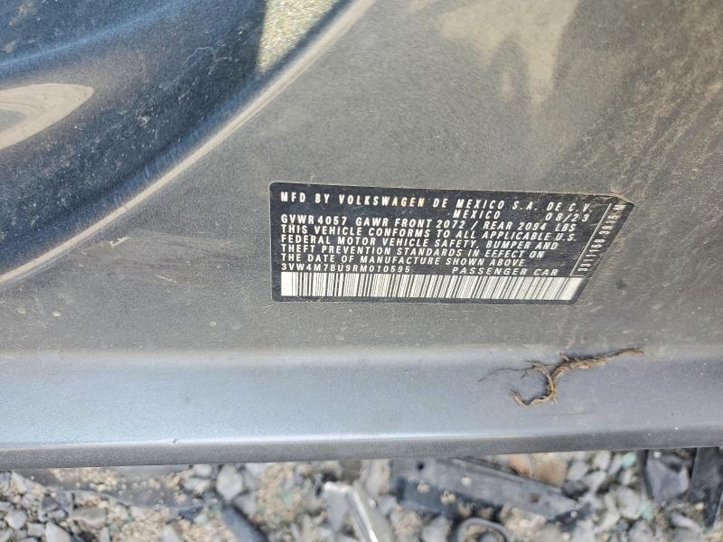 Продаж на аукціоні авто 2024 Volkswagen Jetta, vin: 3VW4M7BU9RM010595, номер лоту: 56410356