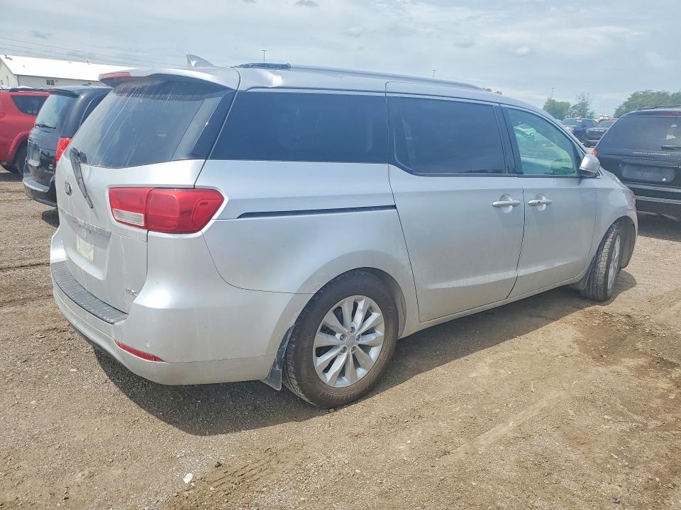 58004506 :رقم المزاد ، KNDMC5C13G6132722 vin ، 2016 Kia Sedona مزاد بيع