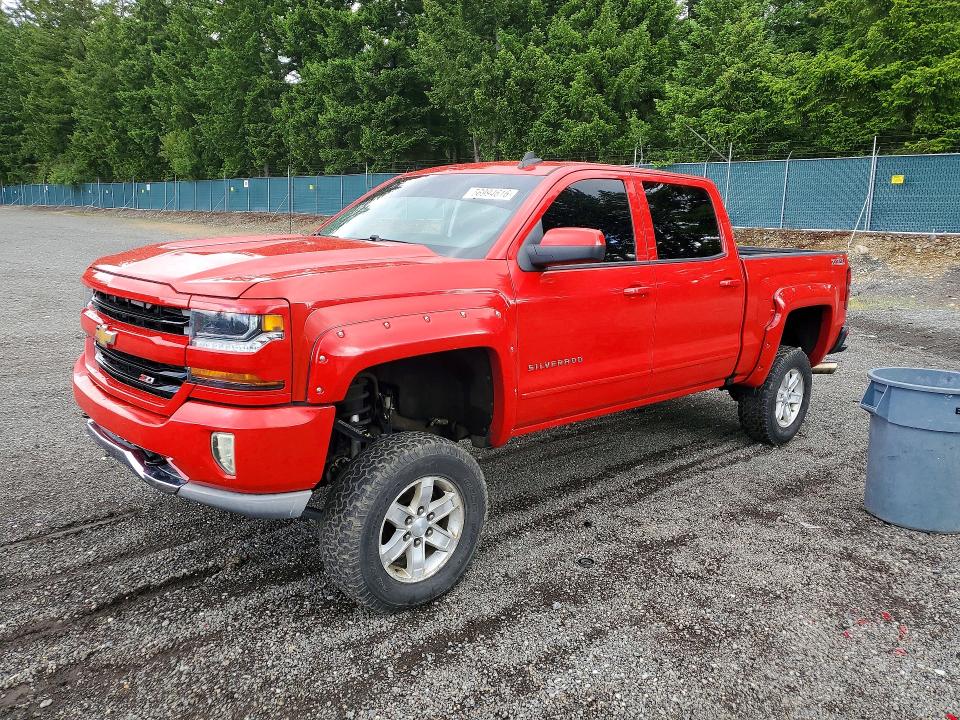 Auction sale of the 2017 Chevrolet Silverado, vin: 3GCUKREC6HG243953, lot number: 56994616