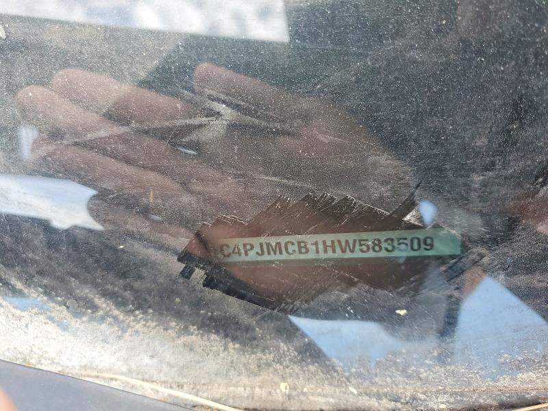 Продажа на аукционе авто 2017 Jeep Cherokee, vin: 1C4PJMCB1HW583509, номер лота: 58448466