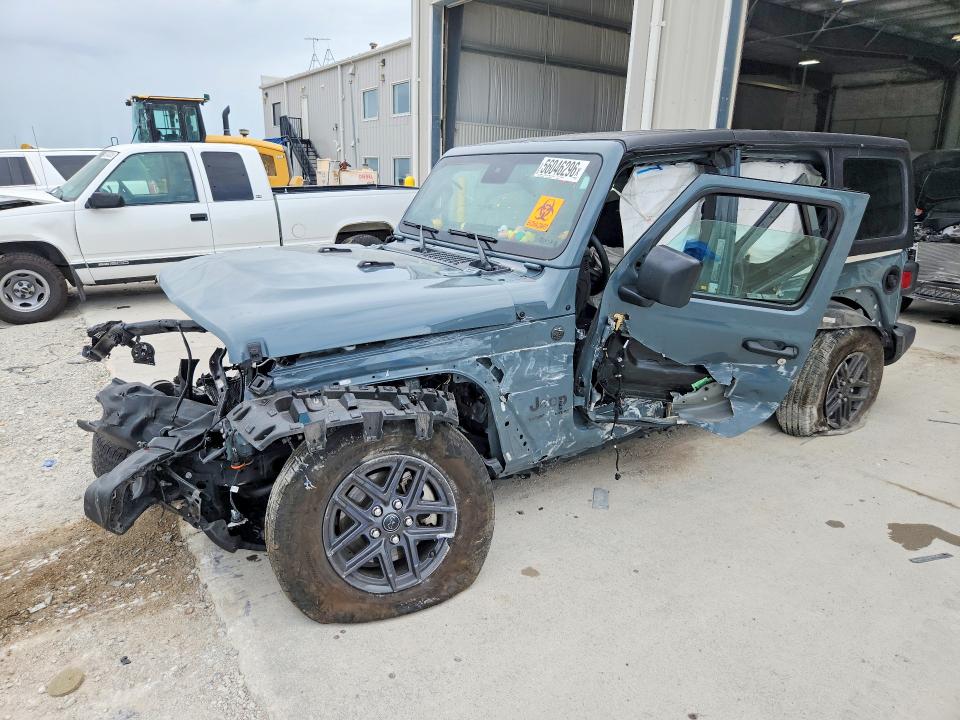 56046296 :رقم المزاد ، 1C4PJXDG9RW246731 vin ، 2024 Jeep Wrangler مزاد بيع