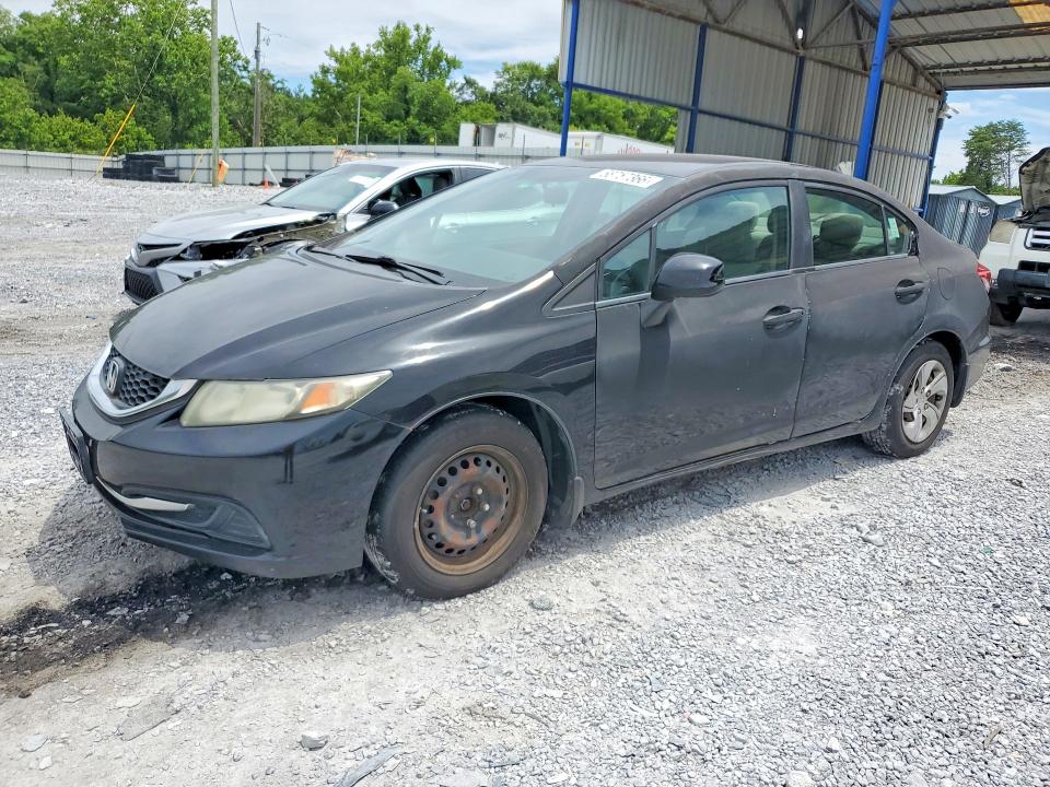 2013 Honda Civic მანქანა იყიდება აუქციონზე, vin: 19XFB2F56DE242470, აუქციონის ნომერი: 58757366