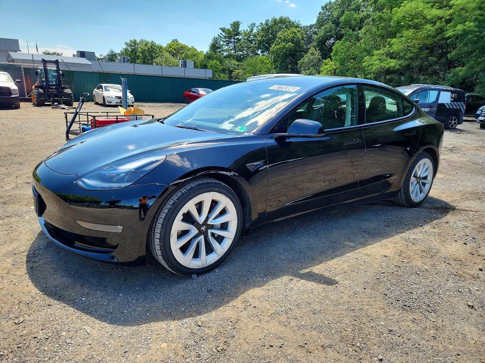 Продаж на аукціоні авто 2022 Tesla Model 3, vin: 5YJ3E1EB9NF289354, номер лоту: 58725386