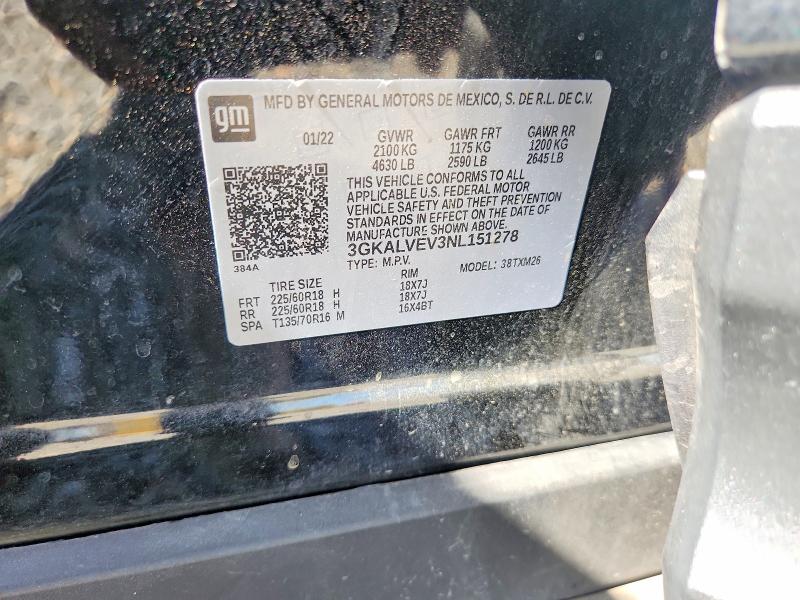 Продаж на аукціоні авто 2022 Gmc Terrain, vin: 3GKALVEV3NL151278, номер лоту: 57922136